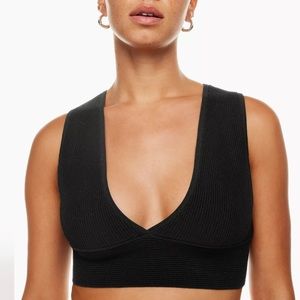 ARITZIA Sculp Knit Deep V Tank